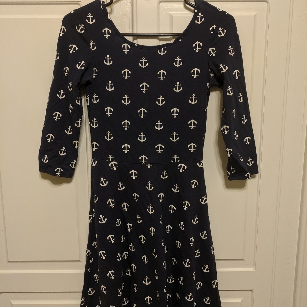 Anchor Skater Dress